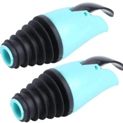 The Culinary Kit Küche & Esszimmer-Flaschenverschlüsse für Ölsauce – 2er-Pack Verschlusskappen