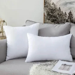 Pillow Haven Bettzeug-Flauschige Dekokisseneinsätze – weiche Kissenpolster 30 x 50 cm, 45 x 45 cm, 50 x 50 cm