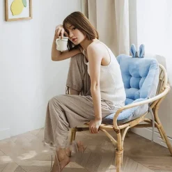 Comfort u0026 Style Bettzeug|Möbel-Flauschiges Stuhlrückenkissen - Süßes Dekokissen