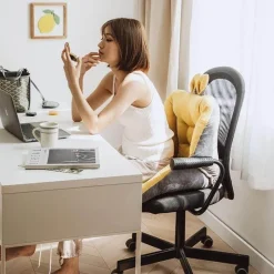 Comfort u0026 Style Bettzeug|Möbel-Flauschiges Stuhlrückenkissen - Süßes Dekokissen