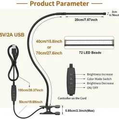 Comfort u0026 Style Beleuchtung-Flexible dimmbare LED-Lampe – Adaptive Arbeitsplatzbeleuchtung