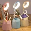 Comfort u0026 Style Beleuchtung-Flexible LED Desk Lamp - Touch-Control Phone Holder Light