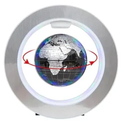 Comfort u0026 Style Beleuchtung-Floating Globe Lamp - Magnetic Levitation LED World Map Decor