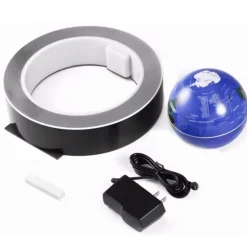 Comfort u0026 Style Beleuchtung-Floating Globe Lamp - Magnetic Levitation LED World Map Decor
