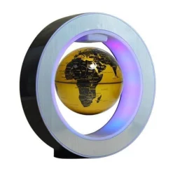 Comfort u0026 Style Beleuchtung-Floating Globe Lamp - Magnetic Levitation LED World Map Decor