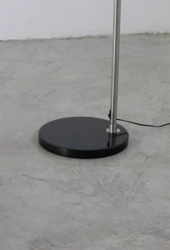 The Gilded Nest Wohndeko|Beleuchtung-Floor Lamp – Curved Standing Lamp with Marble Base