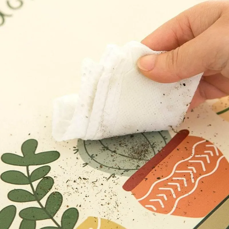 The Blissful Bath Badezimmer-Floral Washing Machine Cover - Retro Home Decor Mat