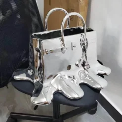 Adventure Basecamp Camping Im Freien|Outdoor & Garten-Florale Schmelzvase – Einzigartiger Wohndekor-Akzent