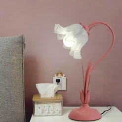 Glow u0026 Shade Beleuchtung-Florale Tischlampe - Elegantes romantisches Nachtlicht