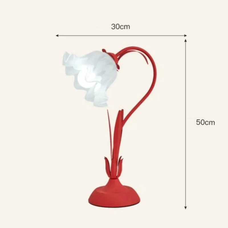 Glow u0026 Shade Beleuchtung-Florale Tischlampe - Elegantes romantisches Nachtlicht