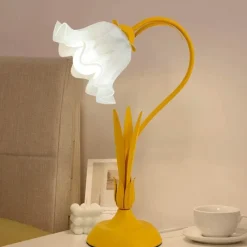 Glow u0026 Shade Beleuchtung-Florale Tischlampe - Elegantes romantisches Nachtlicht