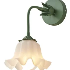 Bright Accents Beleuchtung-Florale Wandlampe - Elegante Blumenleuchte