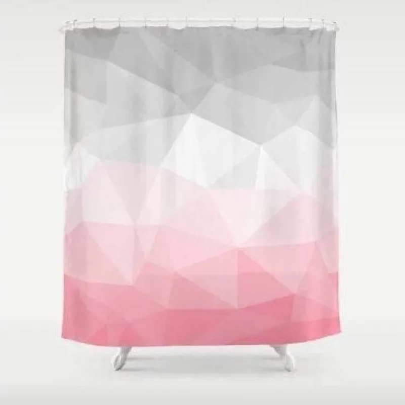 Aqua Essence Badezimmer-Floraler Duschvorhang - Elegantes Venuskuss Badezimmerdekor