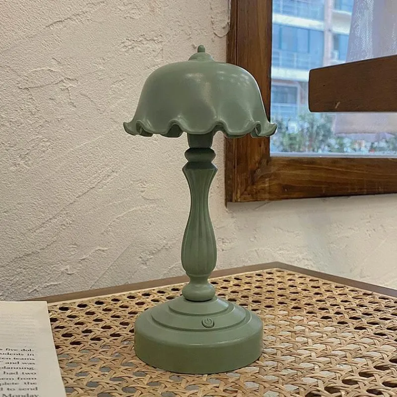 The Light Loft Beleuchtung-Flower Curling LED Nachtlampe - Dekoratives Tischlicht