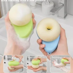 The Blissful Bath Badezimmer-Foam Cleansing Brush - Skin Care Massager Tool