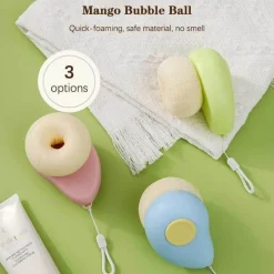 The Blissful Bath Badezimmer-Foam Cleansing Brush - Skin Care Massager Tool