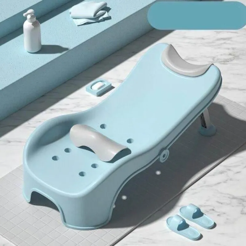 Aqua Essence Badezimmer-Foldable Ergonomic Head Washing Chair - Kid-Friendly Hair Wash Seat