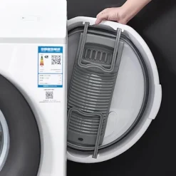 The Blissful Bath Badezimmer-Foldable Mini Laundry Basin - Compact Washing Tub for Home Use