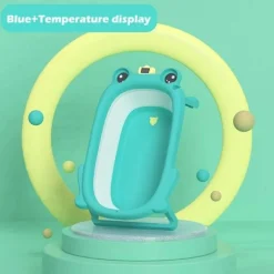 Aqua Essence Badezimmer-Foldable Newborn Baby Bath Tub - Space-Saving Infant Bathtub
