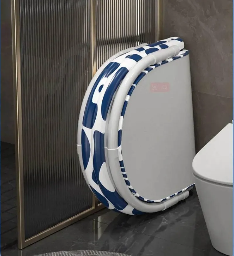 The Blissful Bath Badezimmer-Foldable Space-Saver Bathtub - Home Relaxation Essential