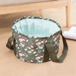 The Blissful Bath Badezimmer-Foldable Travel Foot Wash Basin - Portable Foot Bath Sink