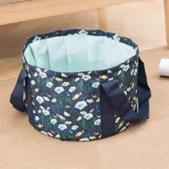 The Blissful Bath Badezimmer-Foldable Travel Foot Wash Basin - Portable Foot Bath Sink