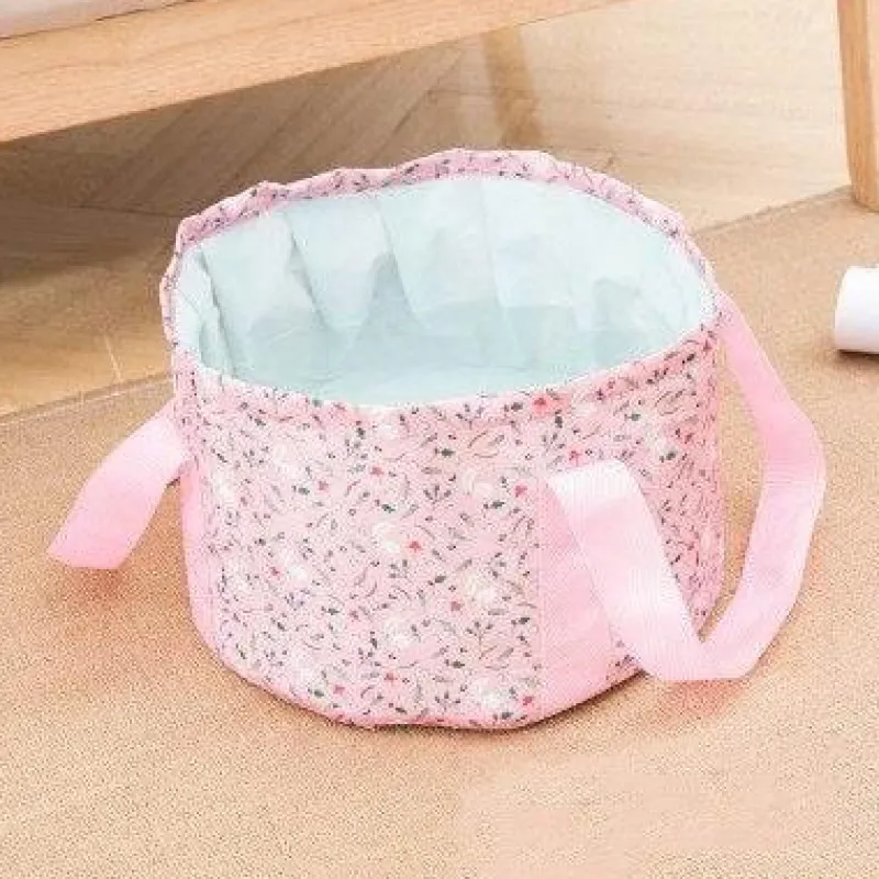 The Blissful Bath Badezimmer-Foldable Travel Foot Wash Basin - Portable Foot Bath Sink