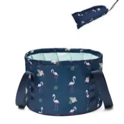 The Blissful Bath Badezimmer-Foldable Travel Foot Wash Basin - Portable Foot Bath Sink