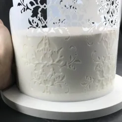 Tom Küche & Esszimmer-Fondant-Kuchenschablonenform – Kreatives Zuckersieb zum Dekorieren von Kuchen und Gebäck