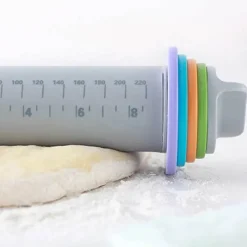 Tom Küche & Esszimmer-Fondant-Roller aus Silikon – Antihaft-Kuchenwerkzeug zum Dekorieren