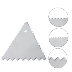 Tom Küche & Esszimmer-Fondant-Spatel aus Edelstahl – Kuchendekorationswerkzeug und Teigschaber