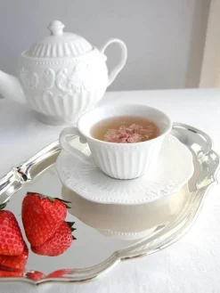 Feast u0026 Flair Küche & Esszimmer-Französisches Hofporzellan-Teeservice - Phnom Penh Design