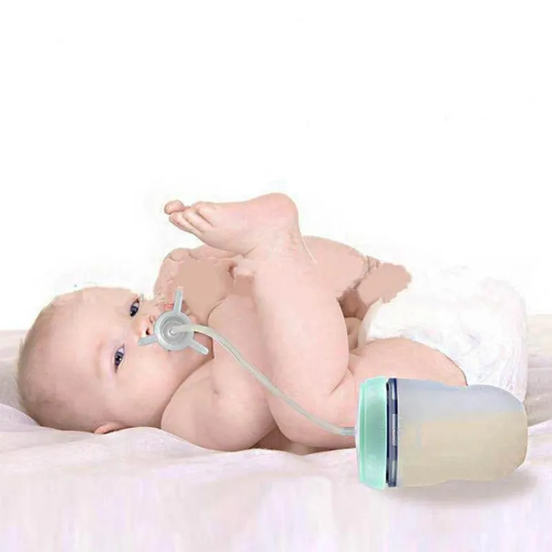 Kinder The Decor Haven Kinderwagen & Zubehör-Freihändige Babyflasche – ausziehbares Design