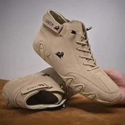 Herren Decor Herrenschuhe-Freizeitstiefel aus italienischem Leder – Stilvolles Schuhwerk für jeden Tag