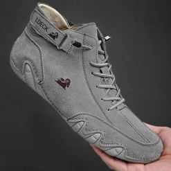 Herren Decor Herrenschuhe-Freizeitstiefel aus italienischem Leder – Stilvolles Schuhwerk für jeden Tag