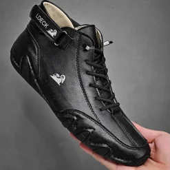 Herren Decor Herrenschuhe-Freizeitstiefel aus italienischem Leder – Stilvolles Schuhwerk für jeden Tag