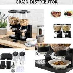 Space Savvy Küche & Esszimmer-Frühstücksflockenspender – Einfache Aufbewahrungslösung