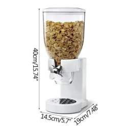 Space Savvy Küche & Esszimmer-Frühstücksflockenspender – Einfache Aufbewahrungslösung