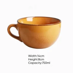 Plates u0026 More Küche & Esszimmer-Frühstücksschüssel-Set aus Keramik – ideal für den Gebrauch zu Hause und im Büro