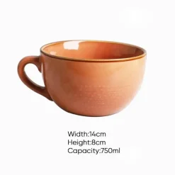 Plates u0026 More Küche & Esszimmer-Frühstücksschüssel-Set aus Keramik – ideal für den Gebrauch zu Hause und im Büro