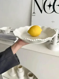 Elegance at the Table Küche & Esszimmer-Frühstücksschüssel-Set aus Keramikperlen – elegantes, stilvolles Geschirr