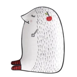 The Culinary Kit Küche & Esszimmer-Frühstücksteller mit Tiermotiven – Niedliches Keramikgeschirr