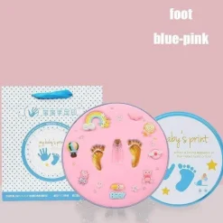 Kinder The Decor Haven Kinderwagen & Zubehör-Fußabdruck-Set für Neugeborene – Erinnerungs-Set für Babys