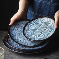 Elegance at the Table Küche & Esszimmer-Fuji Porzellan-Geschirrset – Elegantes Geschirrset