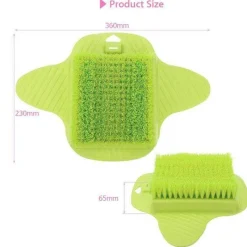 The Blissful Bath Badezimmer-Fußmassagebürste – Entspannendes Badeschrubber-Werkzeug