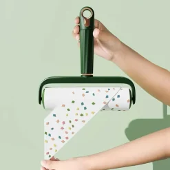 The Decor Haven Gadgets Für Zuhause-Fusselrolle für Tierhaare – breiter Klebepfotenentferner