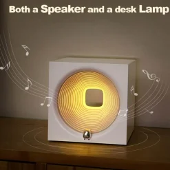 Bright Accents Beleuchtung-Futuristischer Audio-Lautsprecher – Kreatives Shuttle-Design