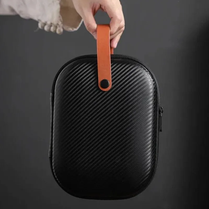 Brew Bliss Küche & Esszimmer-Gaiwan-Kung-Fu-Teeservice aus Keramik – tragbares Geschenk für Teeliebhaber