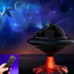 Willow u0026 Whim Beleuchtung-Galaktische Sternenprojektorlampe – Atmosphärenlicht am Nachthimmel