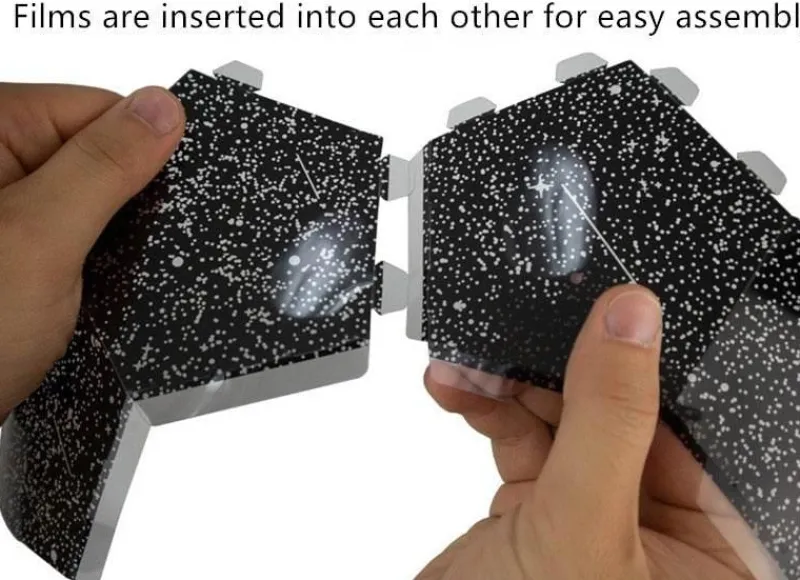 Comfort u0026 Style Beleuchtung-Galaxie-Nachtlichtprojektor – Sternen- und Planetarium-Lichtshow